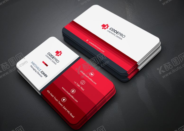 编号：42493911010336152404【酷图网】源文件下载-简约名片