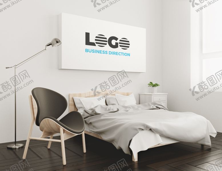 编号：58137810150411503154【酷图网】源文件下载-床头装饰画挂画样机