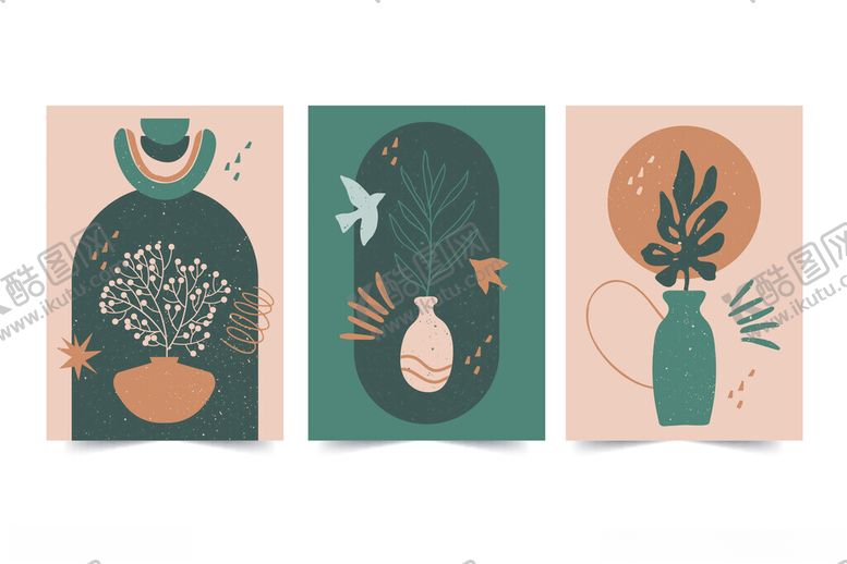 编号：56263810122213565124【酷图网】源文件下载-抽象装饰画