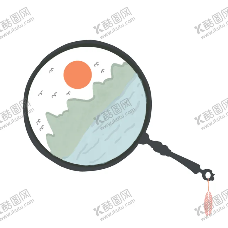 编号：18751305111048016544【酷图网】源文件下载-团扇