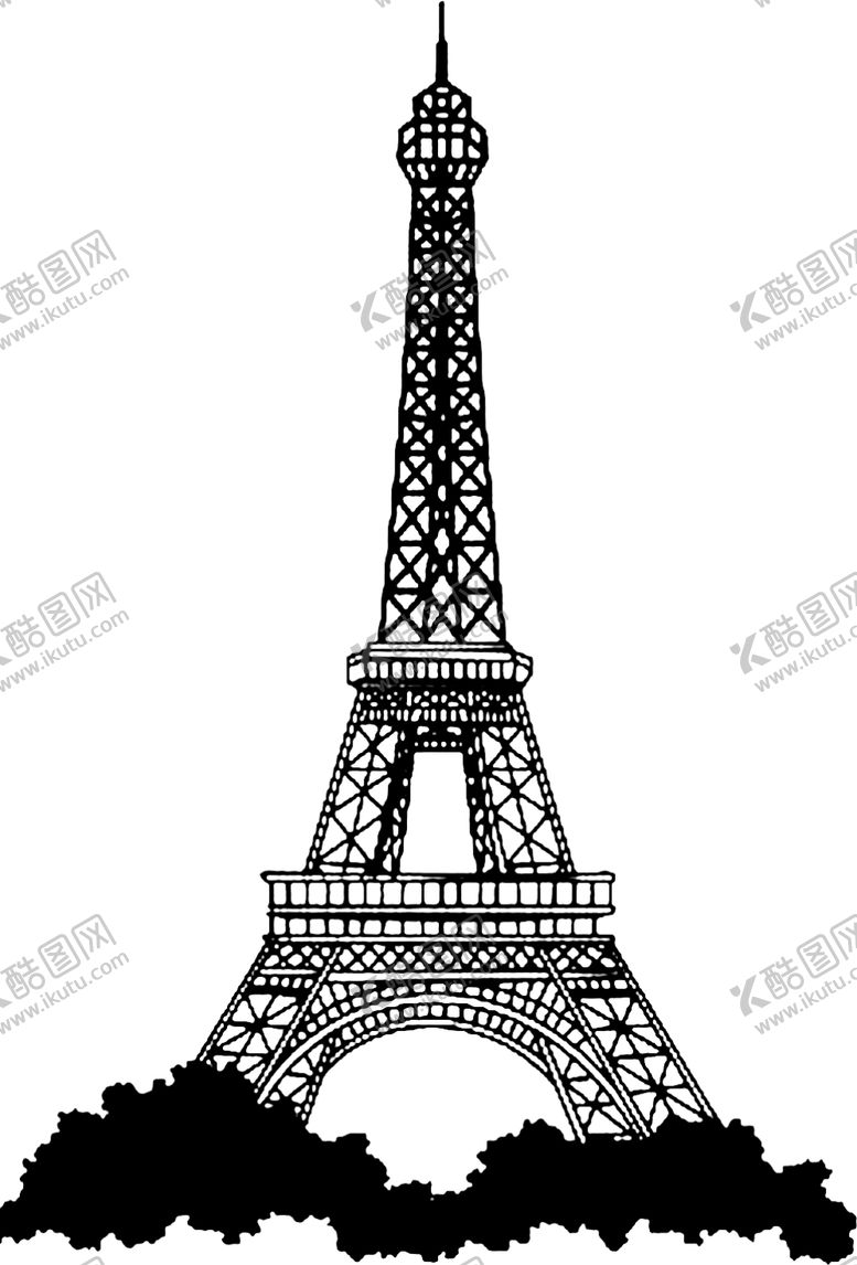 编号：68964310011251482984【酷图网】源文件下载-埃菲尔铁塔