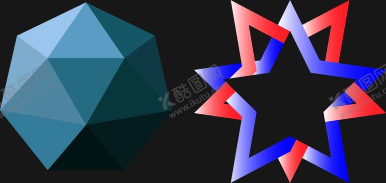 编号：96837410271204264963【酷图网】源文件下载-立体图形