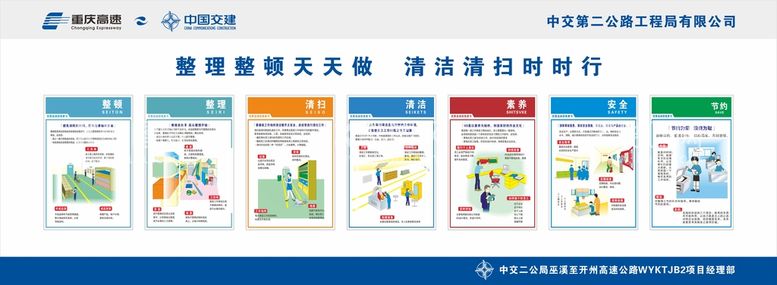 编号：94134711200134262318【酷图网】源文件下载-钢筋厂 6S 工地围挡 