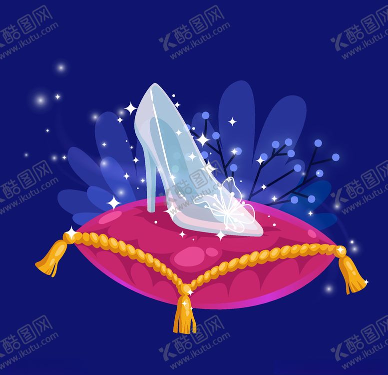 编号：38761705161140194055【酷图网】源文件下载-水晶鞋