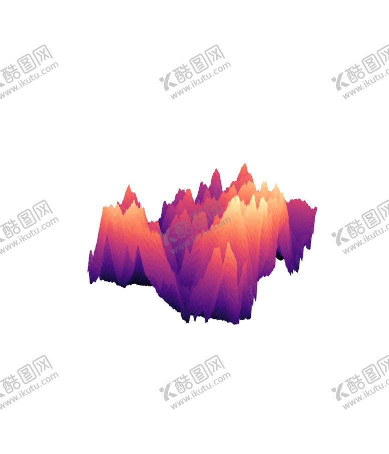 编号：51540704120600257850【酷图网】源文件下载-抽象山峰