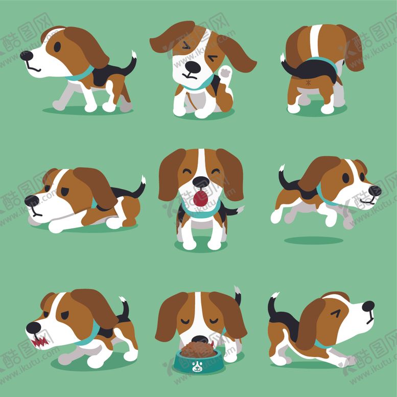 编号：19376910291301514479【酷图网】源文件下载-可爱小狗