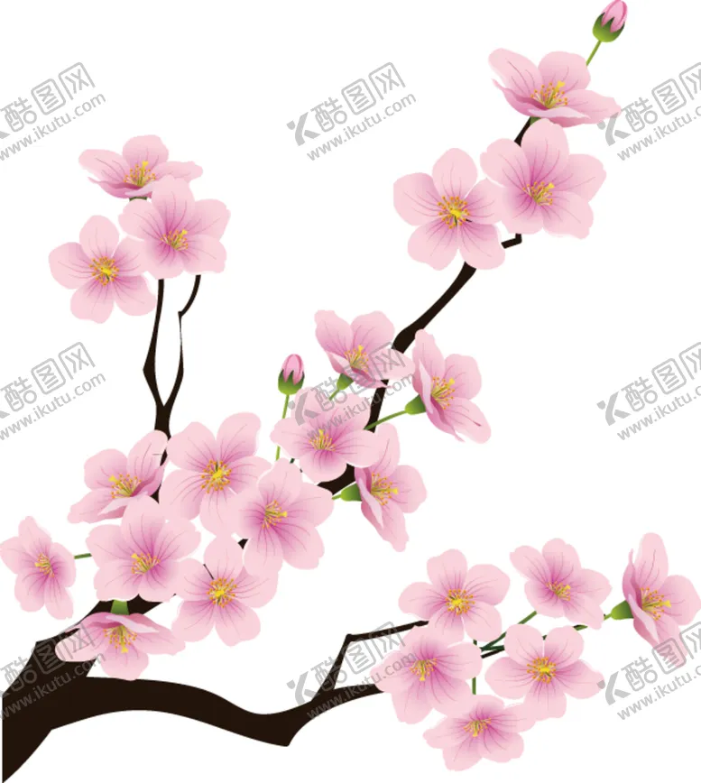 编号：71867506260503105758【酷图网】源文件下载-中国风水墨梅