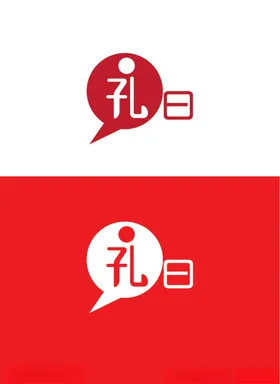 文化标识设计字母对话