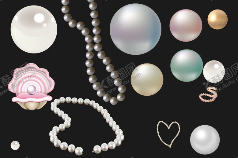 编号：43600909301659269315【酷图网】源文件下载-珍珠项链