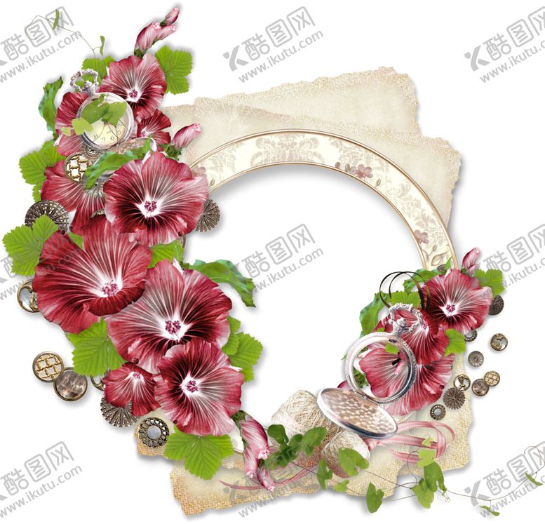 编号：87755007040437253491【酷图网】源文件下载-花边框