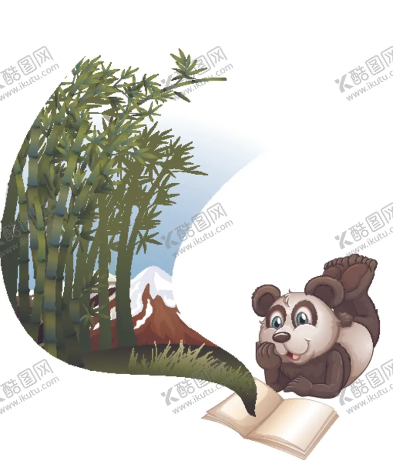 编号：39481109110622507133【酷图网】源文件下载-卡通熊猫