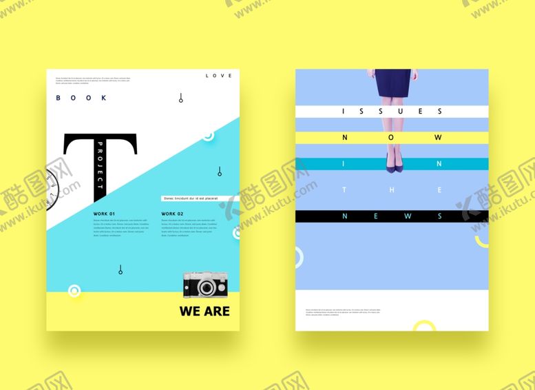 编号：23841005040738389440【酷图网】源文件下载-小清新简约创意海报图片