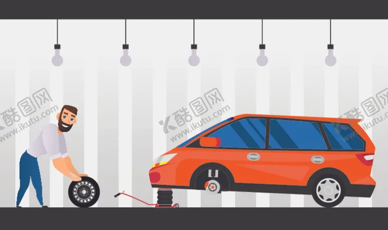 编号：33473006232325164694【酷图网】源文件下载-汽车维修