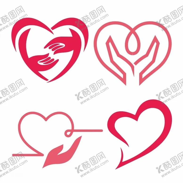 编号：25963802191741103946【酷图网】源文件下载-心形标志