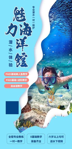 潜水海报