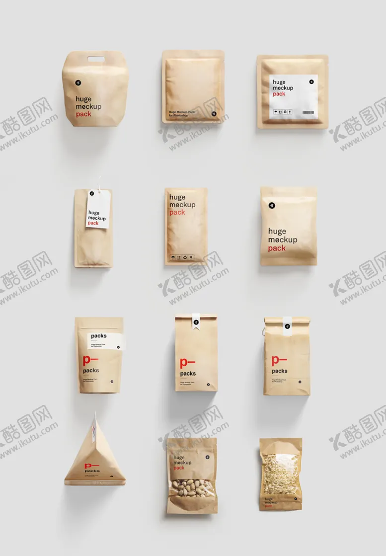 编号：91825009141100198102【酷图网】源文件下载-食物袋效果图
