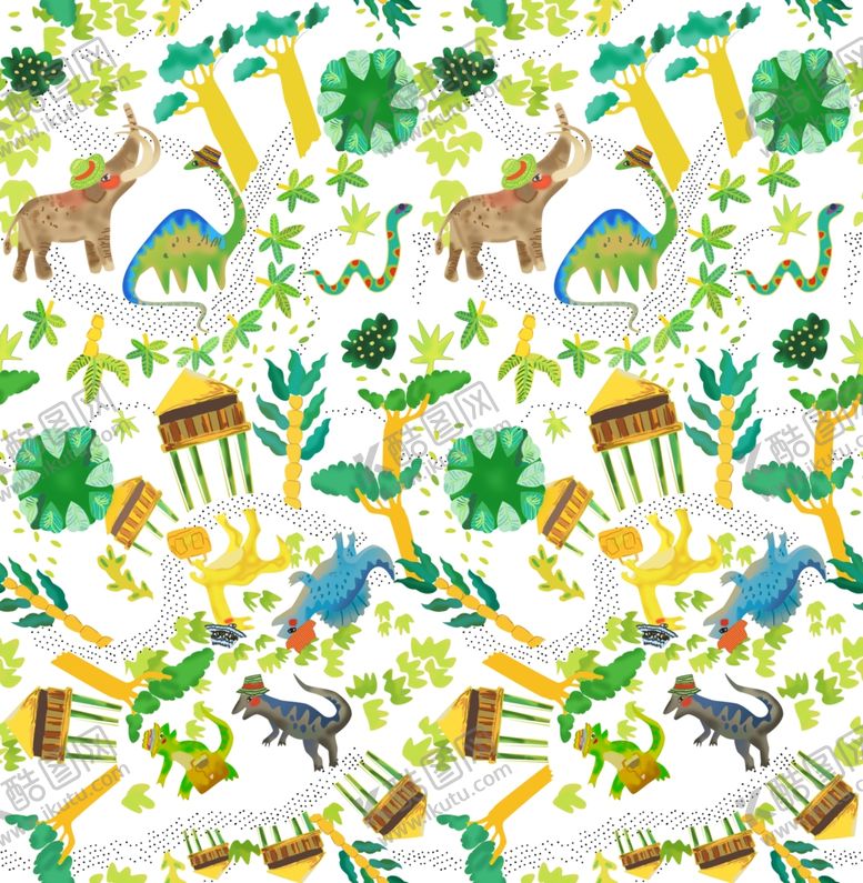 编号：11364010032041104339【酷图网】源文件下载-童装印花