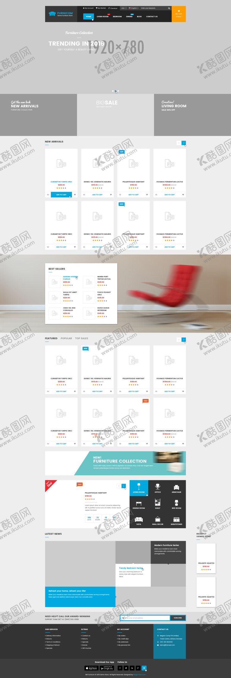 编号：40288103140645089202【酷图网】源文件下载-家具产品电子商务网站