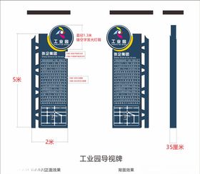 指示系统标识设计导视牌高