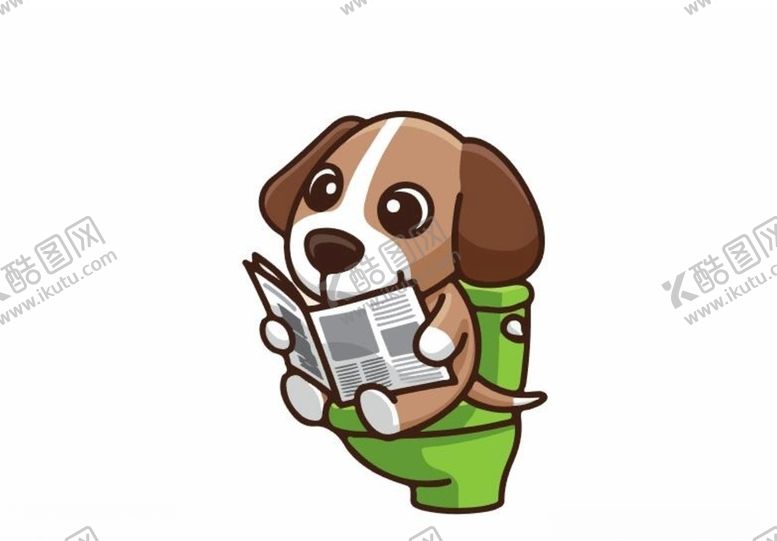 编号：72611710030240413201【酷图网】源文件下载-卡通小狗