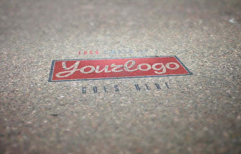 编号：74868109140016017513【酷图网】源文件下载-LOGO标志样机