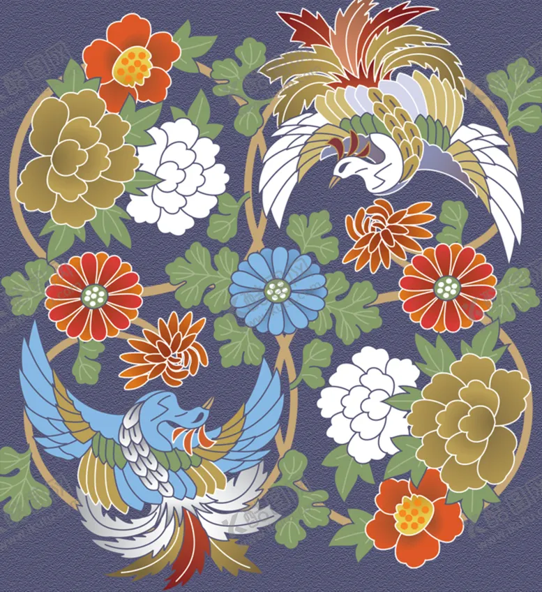 编号：26517909202300289061【酷图网】源文件下载-中式花纹