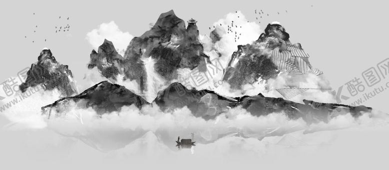 编号：78606706261427401499【酷图网】源文件下载-水墨山水