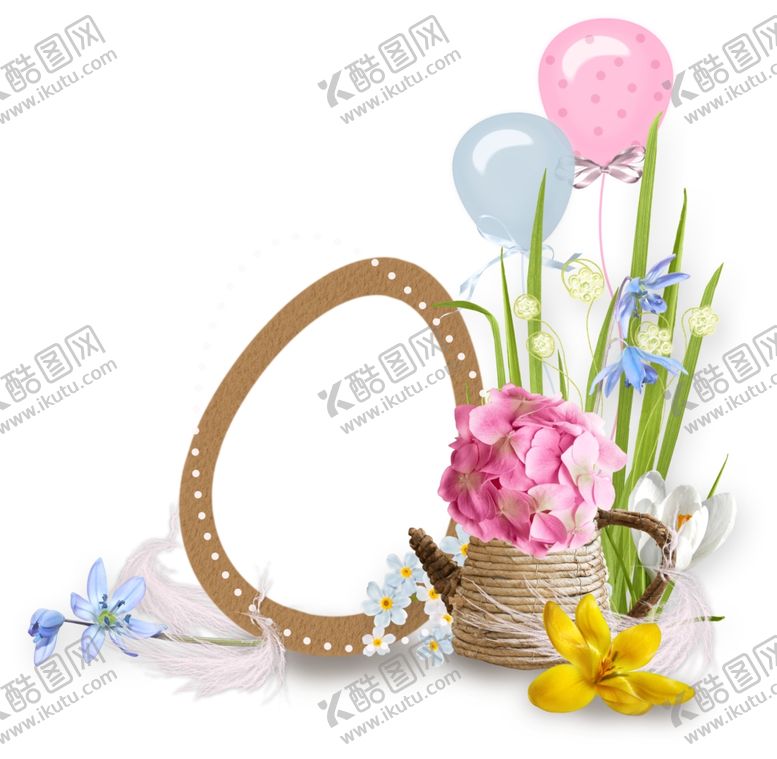 编号：98198509210949018338【酷图网】源文件下载-花朵花篮