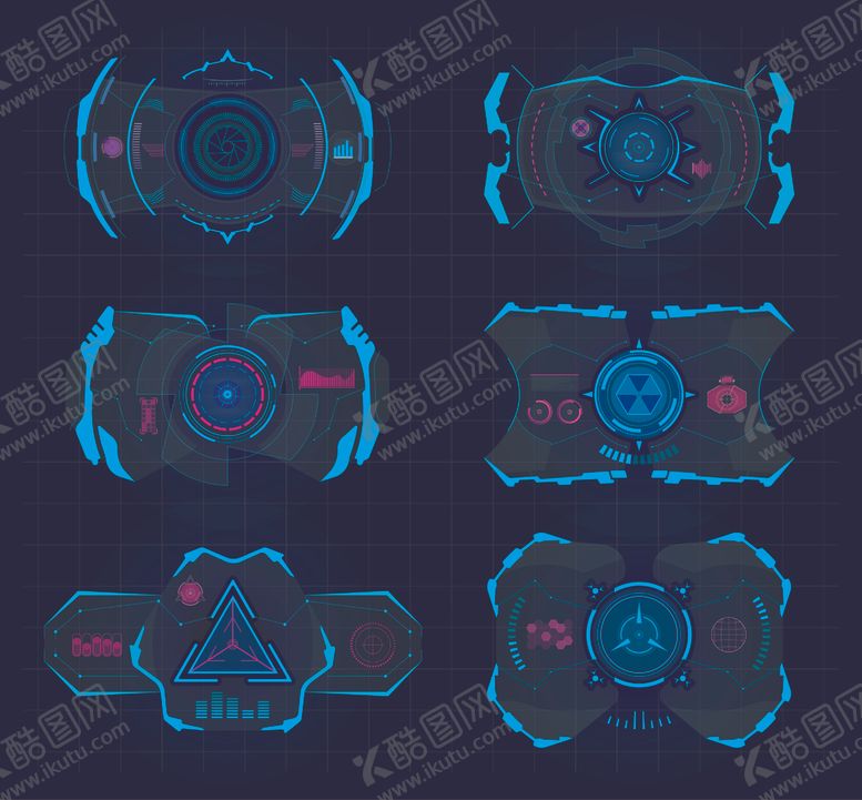 编号：52084603311930449057【酷图网】源文件下载-科幻边框
