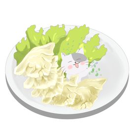 编号：38127409231956579587【酷图网】源文件下载-过年水饺美食