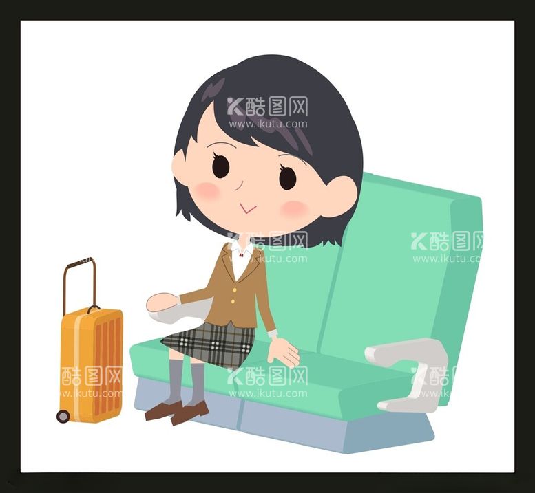 编号：21048501302036027237【酷图网】源文件下载-旅游旅行女孩