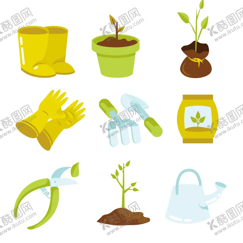 编号：69702309272050207164【酷图网】源文件下载-劳动工具插画