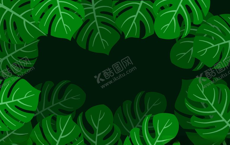 编号：93225507130420399609【酷图网】源文件下载-叶子背景