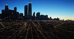 美丽的都市夜景