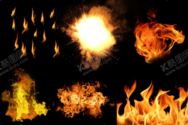 编号：25455110090708109400【酷图网】源文件下载-火png免扣高清素材