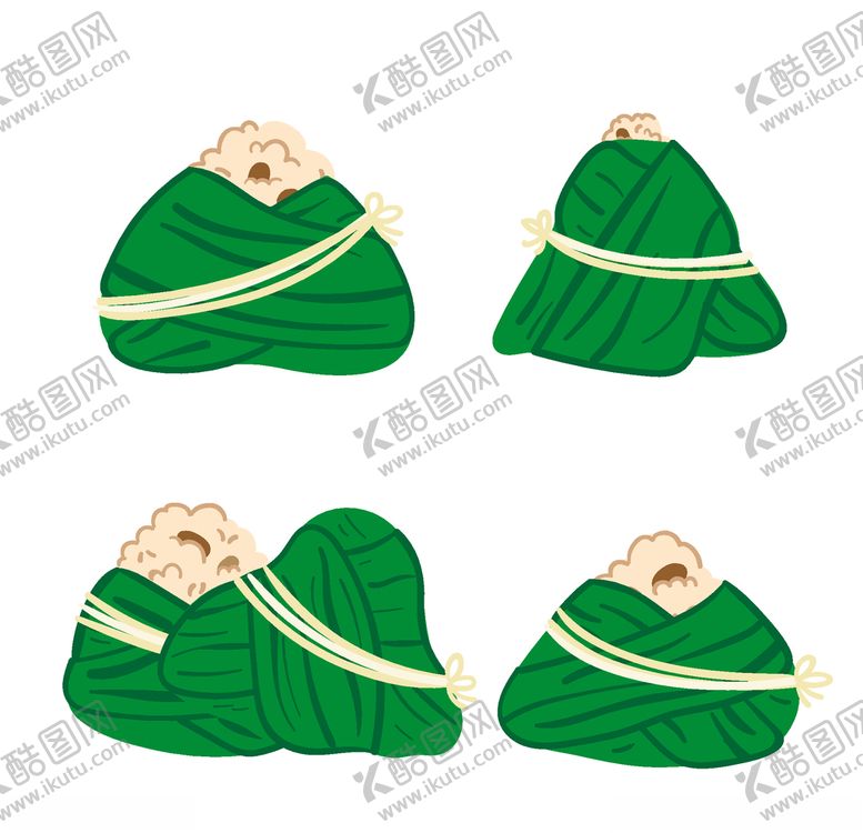 编号：96468909280851324271【酷图网】源文件下载-卡通粽子