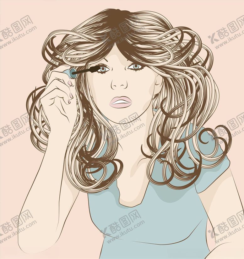 编号：14974809120552298180【酷图网】源文件下载-长发女郎