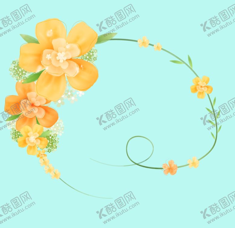 编号：10945612012325202541【酷图网】源文件下载-花卉底纹背景 