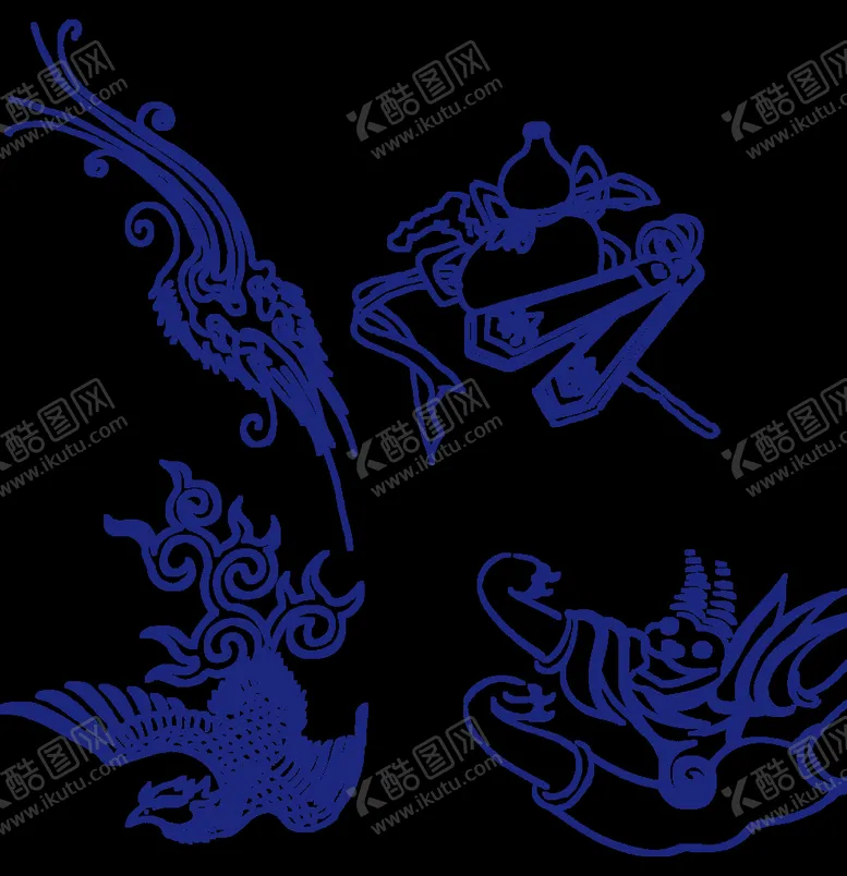 编号：36842110110434405084【酷图网】源文件下载-青花瓷图片