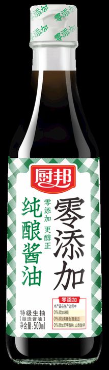 厨邦纯酿酱油500ml