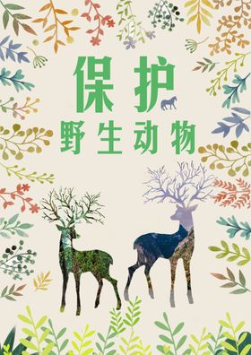 保护野生动物