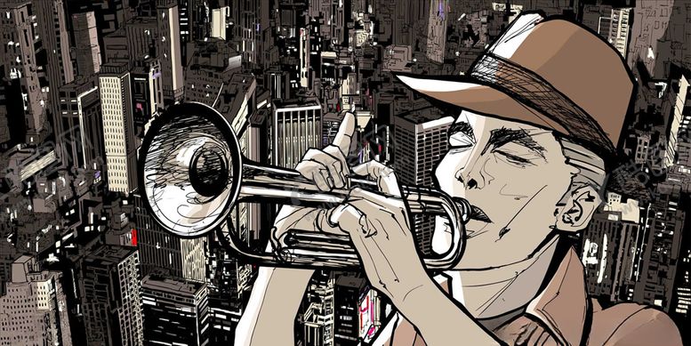 编号：54671609180341508861【酷图网】源文件下载-吹萨克斯风