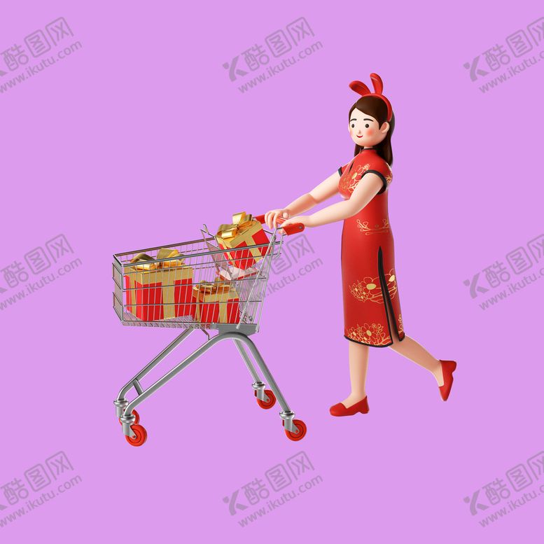 编号：81239509260934345431【酷图网】源文件下载-女人购物素材