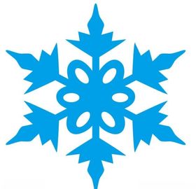 矢量雪花片