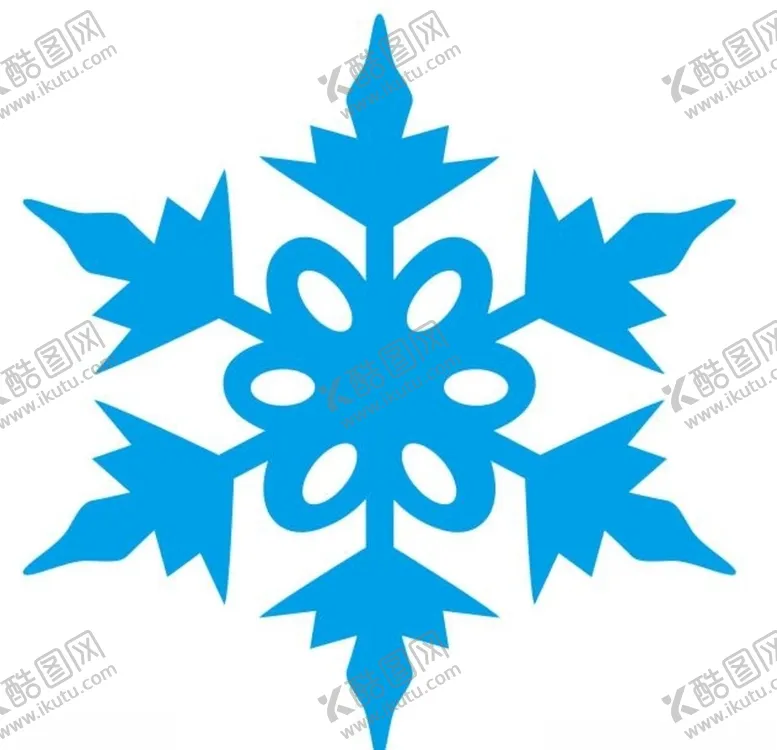 编号：91600507020334389754【酷图网】源文件下载-矢量雪花片