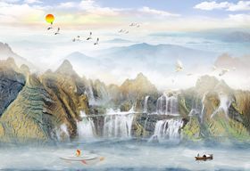 水墨纹