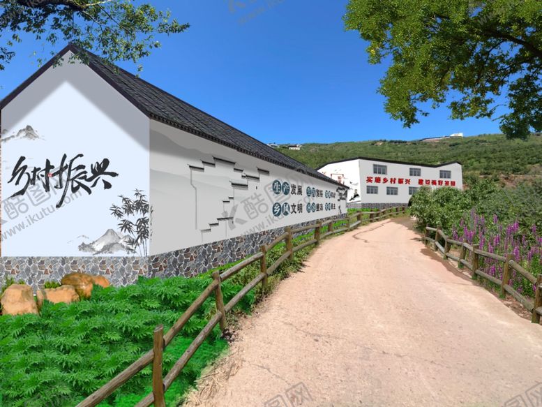 编号：18740007090641327742【酷图网】源文件下载-乡村文化墙绘