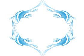 水花波浪飞溅浪素材