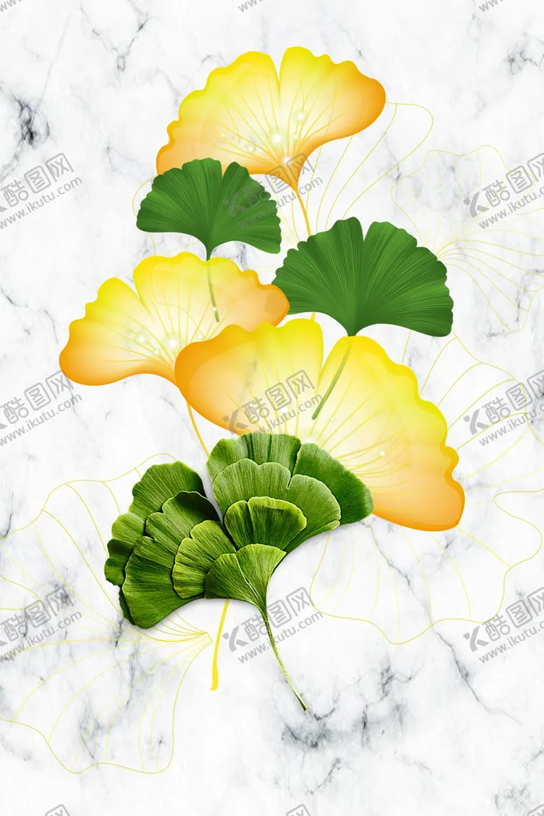 编号：68731204181611258826【酷图网】源文件下载-银杏叶
