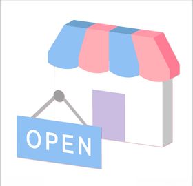 商店营业的标志